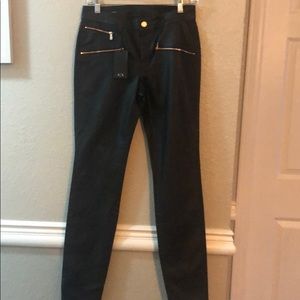 Armani Exchange Faux Leather Pants NWT